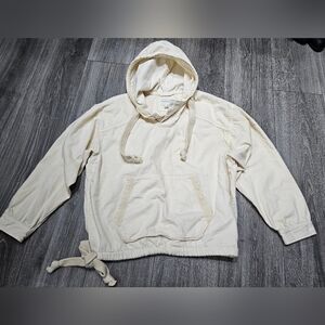 American Eagle Oversized Comfy Hooded Pull Over Jacket Top Hoodie Size Small